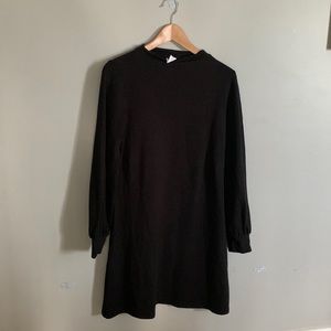 Encircled long sleeve dress